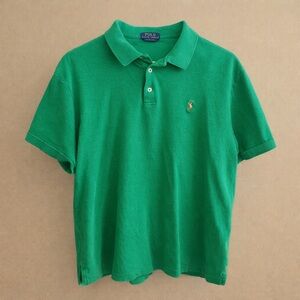 Polo Ralph Lauren Green Custom Slim Fit Polo Shirt – Men’s XL